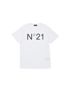 Хлопковая футболка N°21, белый N21