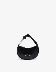 Маленькая сумка-хобо Blossom Juicy Couture, черный
