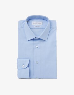 Рубашка регулярная Sartoria Italiana, светло-синий