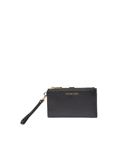 Кожаный кошелек Adele Michael Michael Kors, цвет Black/Gold