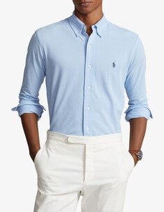 Полулегкая рубашка Ralph Lauren, светло-синий