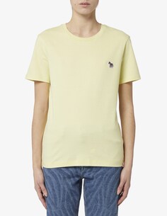 Базовая футболка с зебриной Paul Smith, желтый