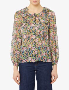 Рубашка Iside с цветочным принтом iBlues, разноцветный