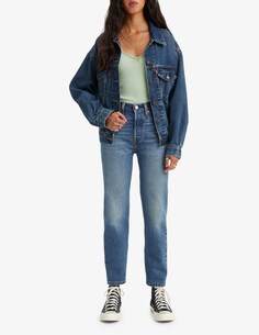 Укороченные джинсы 501 Levi&apos;s, синий Levis