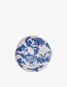 Столовая тарелка &quot;Diesel Living&quot; Blu Chinoiserie Seletti