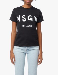 Футболка MSGM, цвет Nero