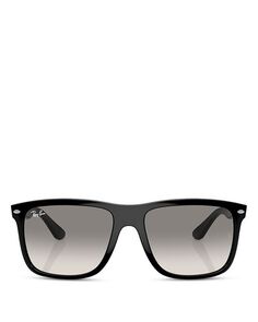 RB4547 Солнцезащитные очки Boyfriend, две квадратные, 60 мм Ray-Ban, цвет Black