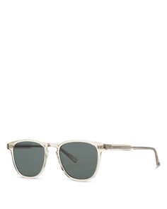 Солнцезащитные очки Brooks, 47 мм GARRETT LEIGHT, цвет Tan/Beige