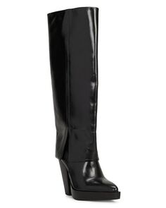 Женские сапоги до колена Nanfala с откидным голенищем VINCE CAMUTO, цвет Black