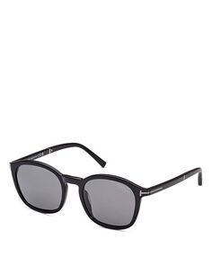 Солнцезащитные очки Jayson Square, 52 мм Tom Ford, цвет Black