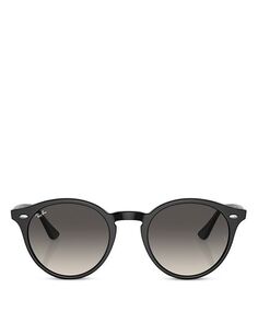 Круглые солнцезащитные очки, 49 мм Ray-Ban, цвет Black