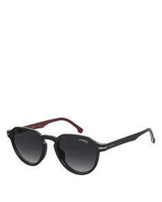 Круглые солнцезащитные очки, 50 мм Carrera, цвет Black