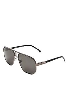 Солнцезащитные очки-авиаторы, 62 мм Carrera, цвет Black