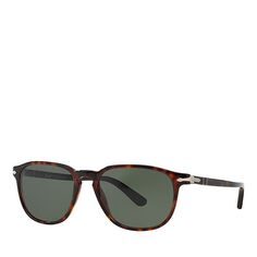 Квадратные солнцезащитные очки, 55 мм Persol, цвет White