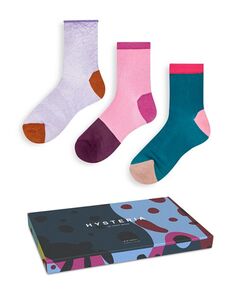 Подарочная коробка носков Margret, набор из 3 шт. Happy Socks, цвет Multi