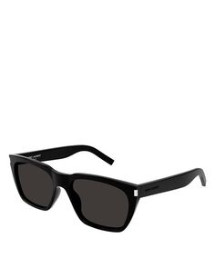 Квадратные солнцезащитные очки Fashion Newness, 56 мм Saint Laurent, цвет Black