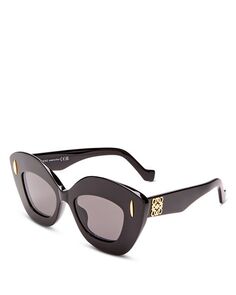 Солнцезащитные очки Anagram Butterfly, 47 мм Loewe, цвет Black