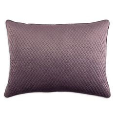 Стеганая бархатная декоративная подушка Valentina Luxe Euro, 27 x 36 дюймов Lili Alessandra, цвет Purple
