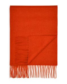 Однотонный кашемировый шарф большого размера The Men&apos;s Store at Bloomingdale&apos;s, цвет Red