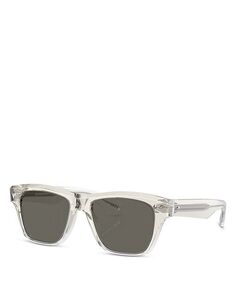 Солнцезащитные очки-подушка Sixties, 52 мм Oliver Peoples, цвет Gray