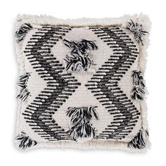 Текстурированная декоративная подушка Zelah, 20 x 20 дюймов Surya, цвет Ivory/Cream