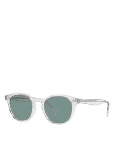 Круглые солнцезащитные очки Desmon, 50 мм Oliver Peoples, цвет Gray