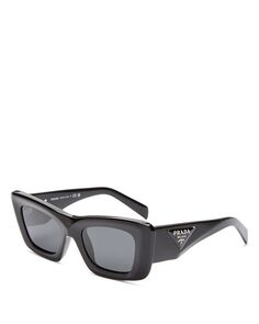 Солнцезащитные очки «кошачий глаз» Symbole, 50 мм Prada, цвет Gray