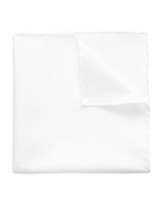 Саржевый нагрудный платок Eton, цвет White