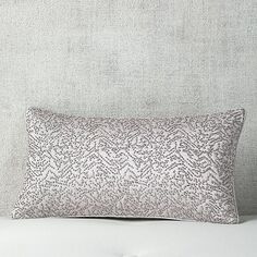 Декоративная подушка Greystone, 12 x 22 дюйма Hudson Park Collection, цвет Silver