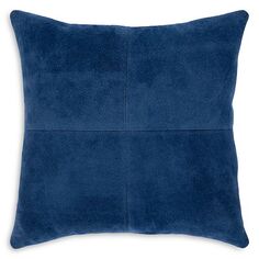 Декоративная замшевая подушка Manitou, 20 x 20 дюймов Surya, цвет Blue