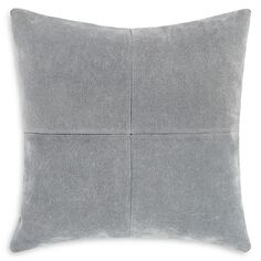 Декоративная замшевая подушка Manitou, 20 x 20 дюймов Surya, цвет Gray