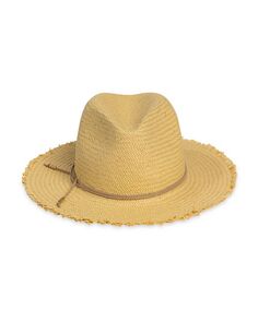 Классическая дорожная шляпа с бахромой Hat Attack, цвет Tan/Beige