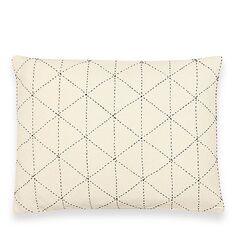Маленькая декоративная подушка с графиком Anchal, цвет White