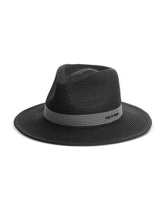 Городская соломенная шляпа rag &amp; bone, цвет Black