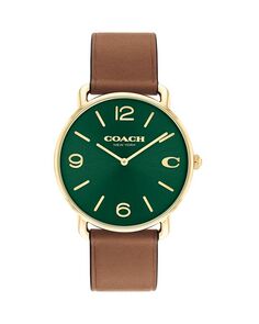 Часы Эллиот, 40 мм COACH, цвет Green