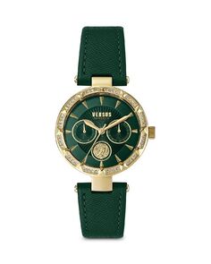 Часы Серти, 36 мм Versus Versace, цвет Green