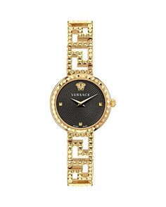 Часы Greca Goddess, 28 мм Versace, цвет Black