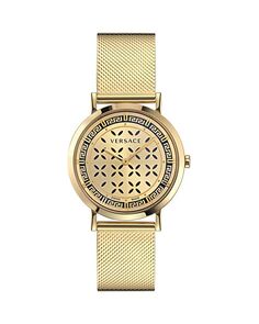 Часы нового поколения, 36 мм Versace, цвет Gold