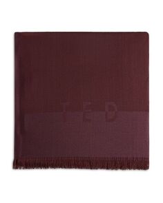 Длинный шарф с логотипом Esteli Ted Baker Ted Baker, цвет Red