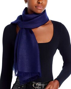 Однотонный металлический шарф Fraas, цвет Blue