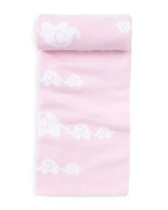 Одеяло унисекс с принтом слона – детское Kissy Kissy, цвет Pink