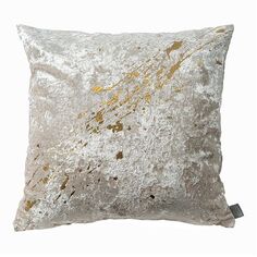 Constellation на бархатной подушке Creme с золотой декоративной подушкой, 20 x 20 дюймов Aviva Stanoff, цвет Tan/Beige