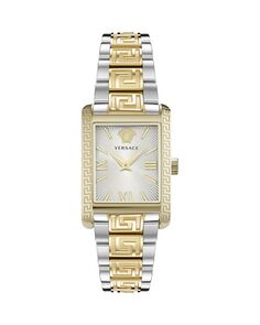 Часы Тонно 23 мм х 33 мм Versace, цвет Silver