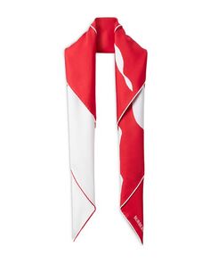 Квадратный шелковый шарф с разрезом EKD и принтом Burberry, цвет Multi