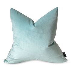 Бархатный чехол на подушку, 18 x 18 дюймов Modish Decor Pillows, цвет Green
