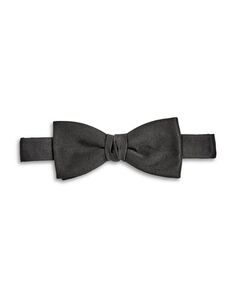 Дворцовый шелковый галстук-бабочка с завязками Lanvin, цвет Black