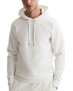 Пуловер Fabien с капюшоном REISS, цвет White
