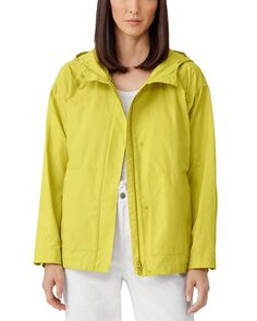 Анорак с капюшоном Eileen Fisher, цвет Yellow