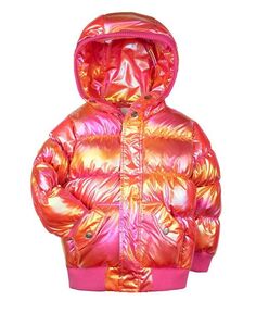 Пуховое пальто для девочек – Little Kid, Big Kid Appaman, цвет Pink