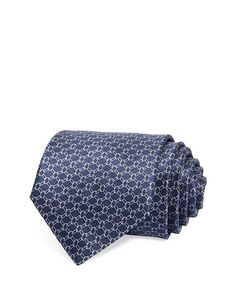 Классический шелковый галстук-цепочка The Men&apos;s Store at Bloomingdale&apos;s, цвет Blue